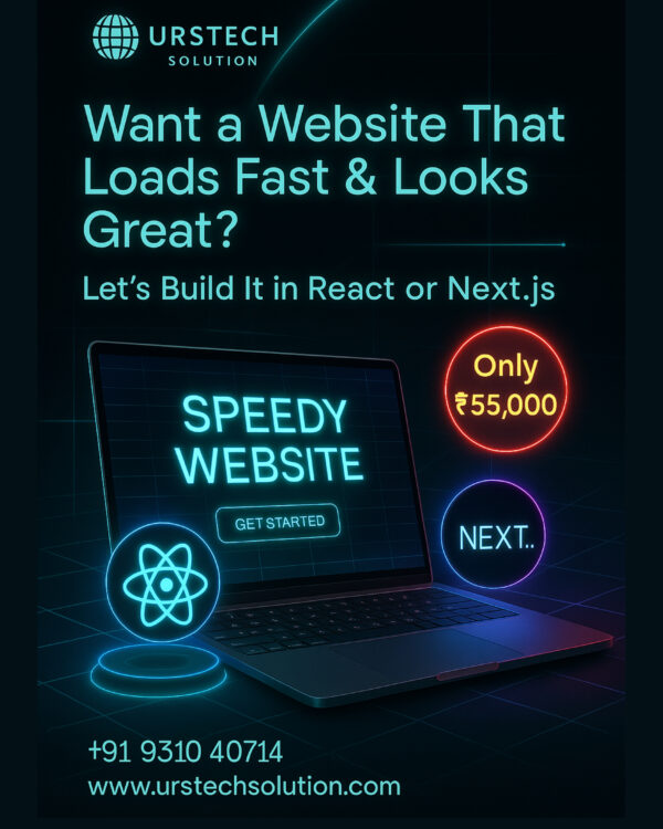 Want a Website that Loads Fast & Looks Great?